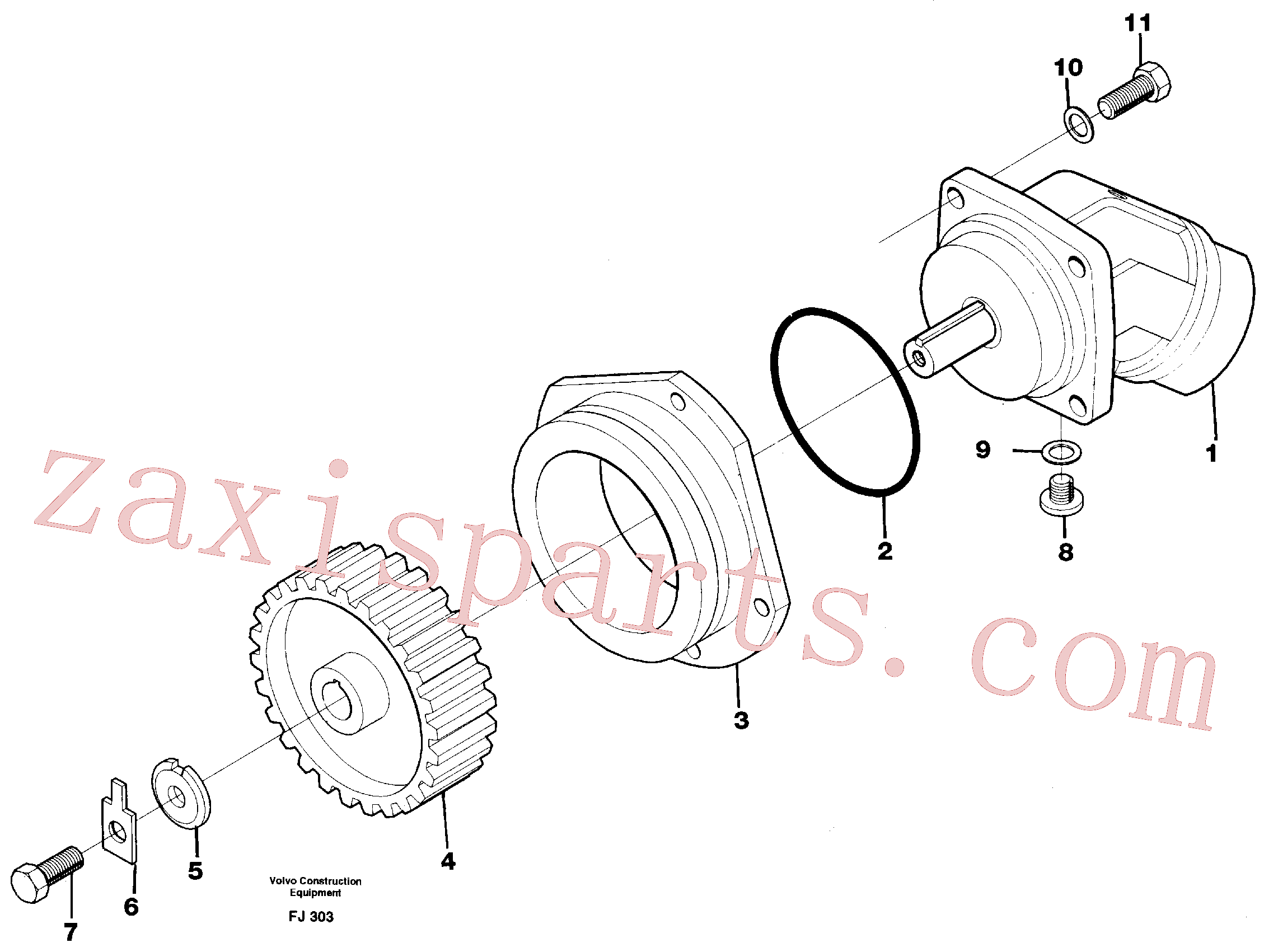 China Made VOE14211532 Seal parts for Volvo Excavator